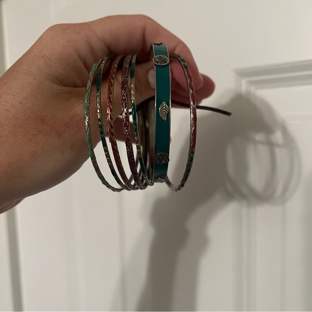⭐️ Bangle Bracelet Set - Picture 3 of 7